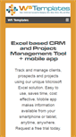 Mobile Screenshot of crmexceltemplate.com